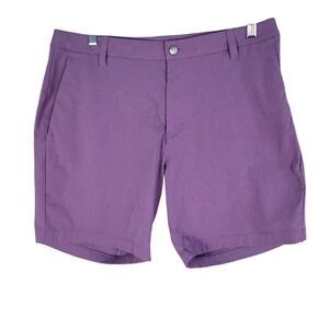 Lululemon Shorts Men's Size 33 8" Purple Commission Short Oxford Classic
